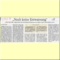 2014 02-21 Noch keine Entwarnung